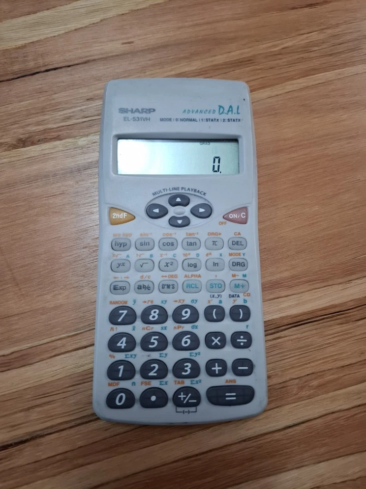 Sharp Advanced DAL EL-531VH Scientific Calculator - Image 1 of 1