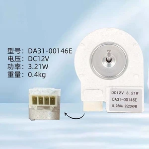 Cooling Fan Motor DC12V 3.21W DA31-00146E For Samsung Refrigerator - Afbeelding 1 van 2