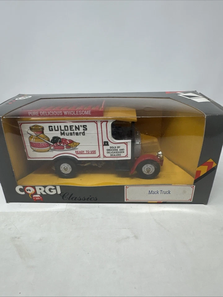 Corgi Classics Mack Truck Guldens Mustard  MIB 1986 - Image 1 of 4