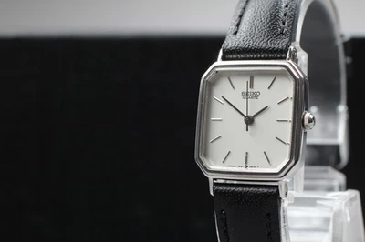 Vintage 1985 Exc+5 Seiko Socie 7321-5410 Steel Octagon Quartz Womens Watch JAPAN - Image 1 of 4