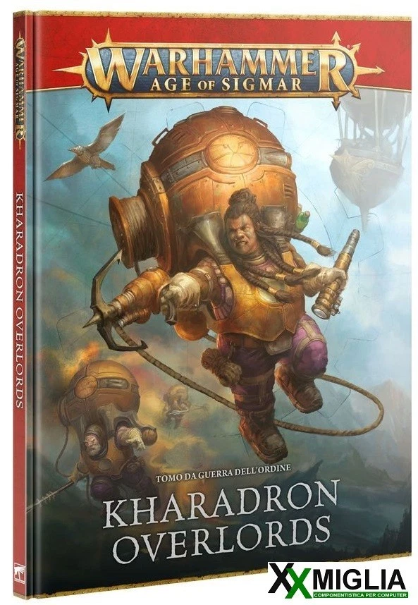 Warhammer Age of Sigmar - Battletome Kharadron Overlords ITA 84-02 4° ed. - Immagine 1 di 1