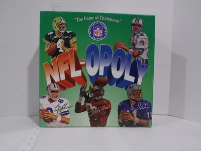NFL-Opoly 棋盘游戏“冠军游戏”足球大富翁风格-二手 — 第 1/3 张图片