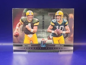 2024 Topps Signature Class signature pairings Brett Favre/Jordan Love PP-5 - Picture 1 of 2