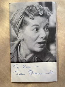 JEAN ALEXANDER HILDA CORONATION STREET ORIGINAL SIGNED autograph PHOTO POW#99 - Picture 1 of 5