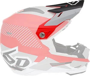 6D HELMETS Fits ATR-2 Visor - Fusion - Red 72-6103 - Bild 1 von 1