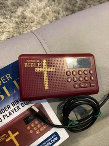 Wonder Bible KJV Audio Player + Ladegerät & Anleitung Altes Neues Testament GETESTET - Bild 1 von 13