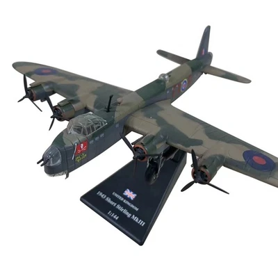 1/144 Alloy WWII Short Sterling MK.lll Bomber Aircraft Model Souvenir Gift - Image 1 of 4