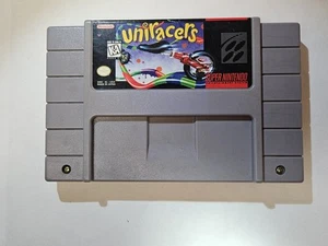 Uniracers - Super Nintendo SNES Video Game Cartridge Unicycle Race - Picture 1 of 7