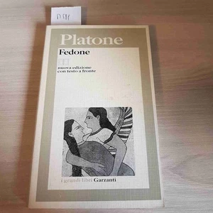 FEDONE - PLATONE - GARZANTI - 2001 - Imagen 1 de 3
