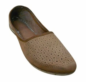 Hombres Zapatos Indain Tradicional Camel Jutties Alpargatas Chanclas... - Imagen 1 de 7