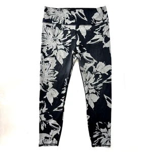 Leggings Vuori "The Rise The Shine" Grigio Boho Floreale Performance XL *LEGGI* - Foto 1 di 13