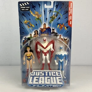 2005 Justice League Unlimited ~ 3er Pack ~ Wonder Woman, Hawk & Dove Episode #453 - Bild 1 von 7