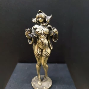 12cm pure copper Charlotte Vibrastar sexy stockings girl anime ornament - Picture 1 of 19