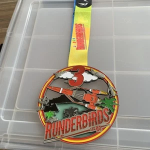 Thunderbird 3 Themed Medal - Collectible Running - Runderbirds Are Go - Picture 1 of 5