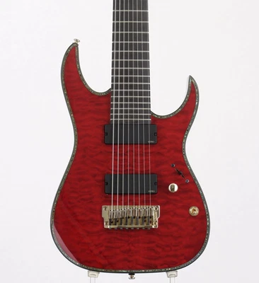 Electric Guitar Ibanez RGIX28FEQM BGW I140202308 8 string model USED - Image 1 of 4