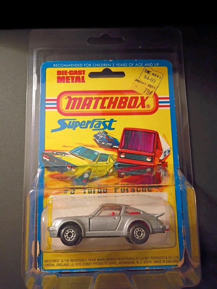 Matchbox Superfast #3 Turbo Porsche 1976 In Sealed Blister Pack - Image 1 of 4