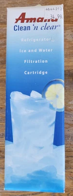 Amana Clean 'n Clear Refrigerator Replacement Cartridge Filter Model  WF5010 - Image 1 of 3