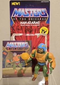 2019 Super7 MOTU - 5.5" Retro Figur MAN-At-ARMS mit Zubehör EUC MINT - Bild 1 von 11