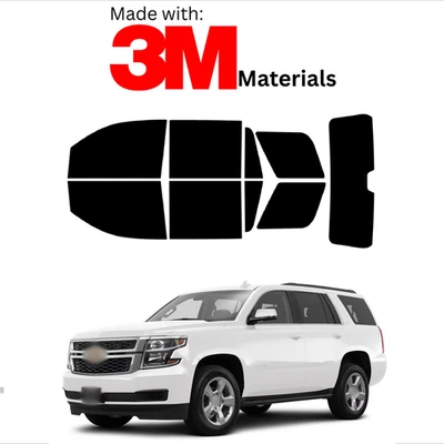 Tinte de ventana precortado para Chevrolet Tahoe 4 puertas 15-20 cerámica estable hecho con 3M Foto 1 de 4