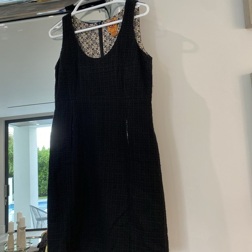 Abito lungo senza maniche nero Tory Burch taglia:6