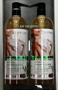 (2 Stück) SPREZEPTE ~ PEELING RETINOL KÖRPERWÄSCHE mit KOFFEIN & TEEBAUM - Bild 1 von 3