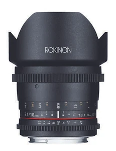 Rokinon 10mm T3.1 Ultra Wide Angle Lens (Nikon F) - Picture 1 of 6