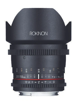 Rokinon 10mm T3.1 Ultra Wide Angle Lens (Nikon F) - Image 1 of 4