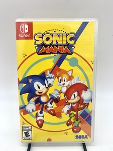 Sonic Mania For Nintendo Switch Game Cart Authentic Tested
