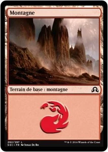 MTG Magic SOI FOIL - Mountain/Montagne, #292, French/VF - Picture 1 of 1