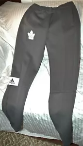Pantalone Toronto Maple Leaf donna piccolo Adidas modalità gioco NUOVO con etichette GRIGIO - Foto 1 di 5