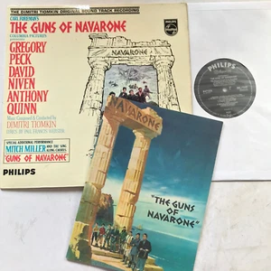 Guns of Navarone - Vinyl Soundtrack LP + 1961 Souvenir Book Dimitri Tiomkin - Picture 1 of 13