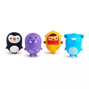 Munchkin Cleansqueeze Mold-Free Ocean Bath Squirts, 4 Pack - Picture 1 of 7