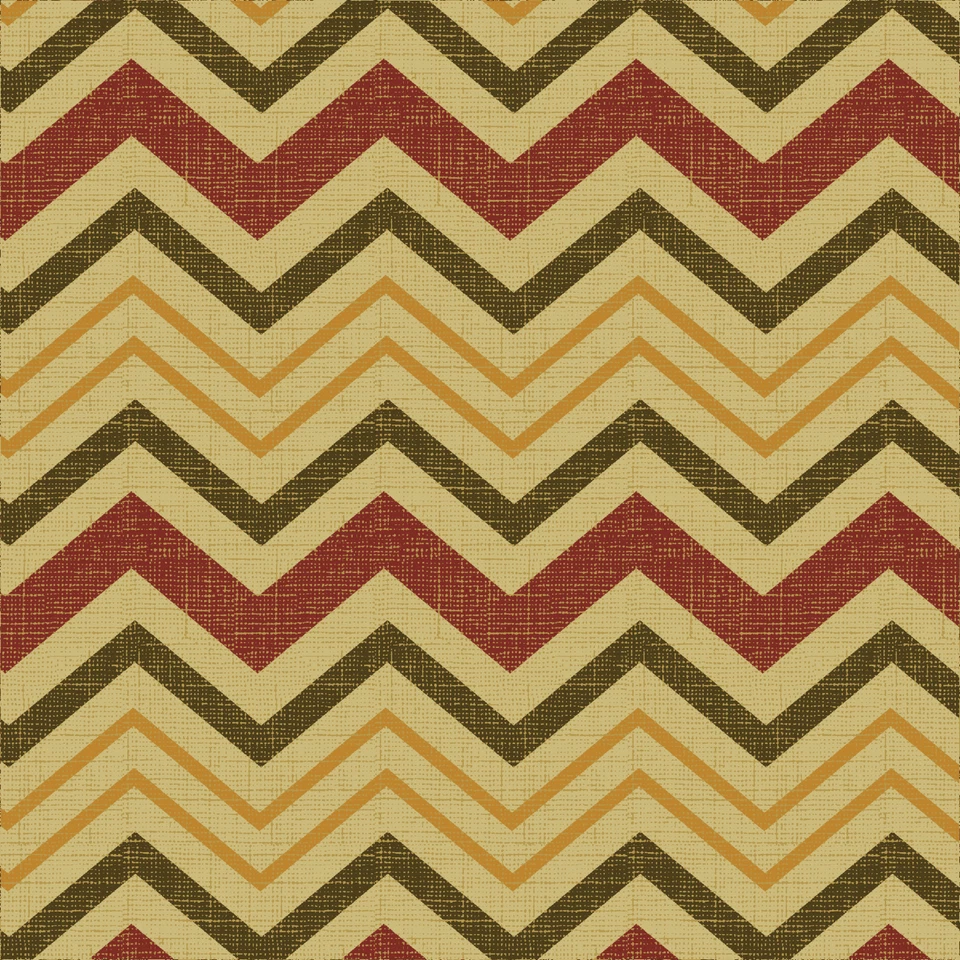 Waverly Inspirations 45" 100% Algodón Chevron Estampado Antiguo Costura 2 yardas Foto 1 de 1