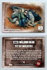 Pit Of Walkers #93 The Walking Dead Season 5 Topps 2016 Trading Card
