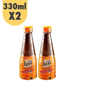 Zaab Mike Pla Ra Mike Sauce Somtam Formula Pla Ra Mike Seasoning 330 ml. x2 - Picture 1 of 10