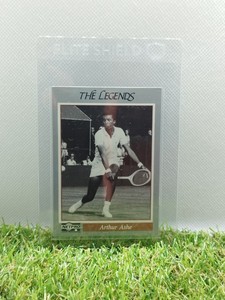 MINT ARTHUR ASHE Tour Star The Legends Netpro Tennis 1991 #17 Trading Card