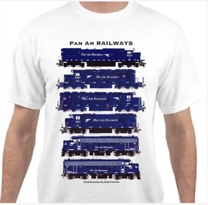 Camiseta Pan Am Railways Locomotives Railroad de Andy Fletcher - Imagen 1 de 1