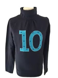 Gluggenburg Rollkragenpullover 146 / 152 Blau Rolli *N Handarbeit „10“ Neu - Bild 1 von 6