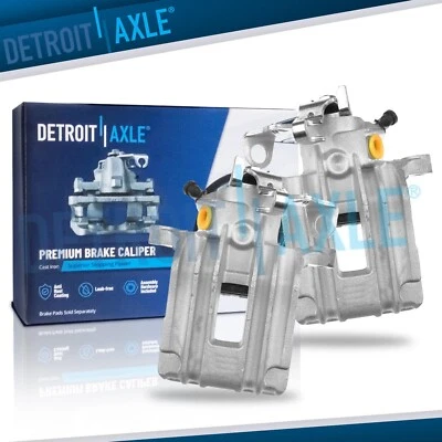 Par de pinzas de freno traseras con soportes para Audi A3 TT VW Beetle Cabrio Golf City Foto 1 de 4