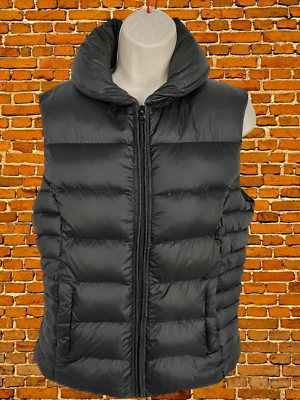 CHAQUETA CHALECO CALENTADOR DE CUERPO MUSTO UK 10 NEGRA ACOLCHADA CABALLO ECUESTRE Foto 1 de 4