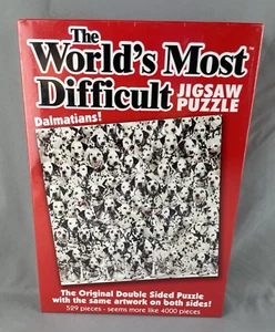 Schwierigste Puzzle der Welt Dalmatiner 529 Teile doppelseitig Paul Lamond Neu - Bild 1 von 2