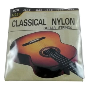 Lot Set Jeu De 6 Cordes Pour/A Guitare Classique en Nylon - Imagen 1 de 3