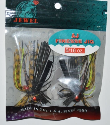 Plantilla Jewel AJ Finesse 5/16 oz Missouri Craw 2 plantillas de bajo por paquete Foto 1 de 2