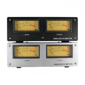 Sound-activated Square VU Meter Head Level Meter Aluminium Alloy Panel - Picture 1 of 12