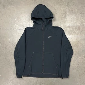 Nike Tech Fleece Full Zip Hoodie Sweatshirt Schwarz M - Bild 1 von 8