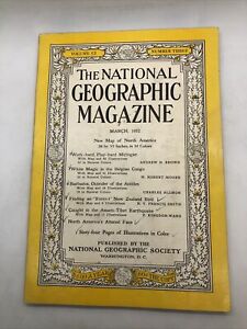 The National Geographic Magazine March 1952