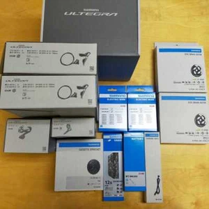 New Unused Shimano Ultegra Di2 2×12S R8170 Group Set 175mm 50-34 11-30T JAPAN - Picture 1 of 7