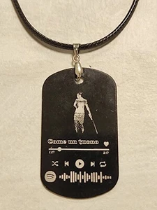 Collana Personalizzabile Spotify Come un tuono Guè Rose villan Rap - Foto 1 di 2