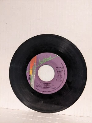 45 ~Joe Cocker And Jennifer Warnes: "Up Where We Belong" 1982 Island (EX) - Image 1 of 4