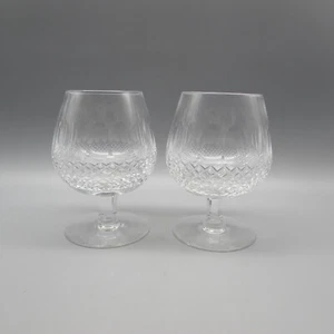 Waterford Fine Cut Crystal COLLEEN Large Brandy Glasses (12 oz) - Set of TWO - Picture 1 of 4